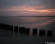 Sonnenaufgang an der Ostsee 2 Darß Zingst Sonnenaufgang