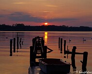 Sonnenuntergang am Plauer See3 Zislow Sonnenuntergang
