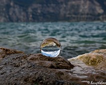 Glaskugel 3 Gardasee