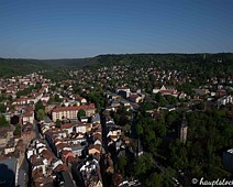 Blick nach Westen Blick ins Westviertel