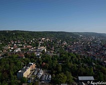 Blick vom Jentower nach Norden Blick ins Nordgebiet, links der Landgrafen