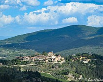 Blick auf Montefioralle