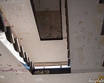 IMGP7082 Treppenhaus im neuen Wohngebäude