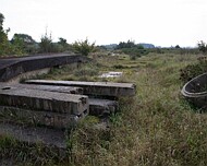 Vergangeneit Bild 1 alte Betonschwellen